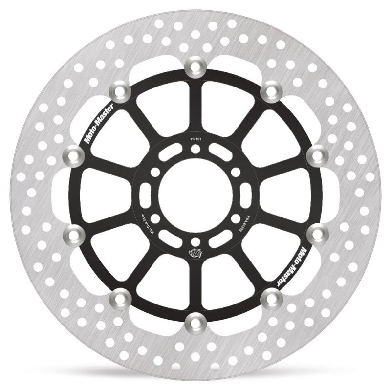 BRAKE ROTOR FLOATING HALO ROUND BLACK - 17101722