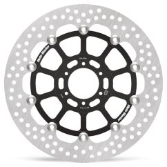 BRAKE ROTOR FLOATING HALO ROUND BLACK - 17101725