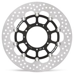 BRAKE ROTOR FLOATING HALO ROUND BLACK - 17101730