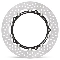 BRAKE ROTOR FLOATING HALO ROUND BLACK - 17101731