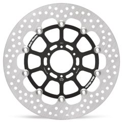 BRAKE ROTOR FLOATING HALO ROUND BLACK - 17101732