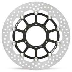 BRAKE ROTOR FLOATING HALO ROUND BLACK - 17101733