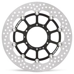BRAKE ROTOR FLOATING HALO ROUND BLACK - 17101734
