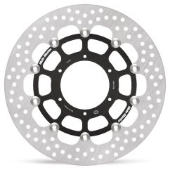 BRAKE ROTOR FLOATING HALO ROUND BLACK - 17101736