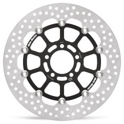 BRAKE ROTOR FLOATING HALO ROUND BLACK - 17101737