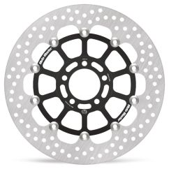 BRAKE ROTOR FLOATING HALO ROUND BLACK - 17101738
