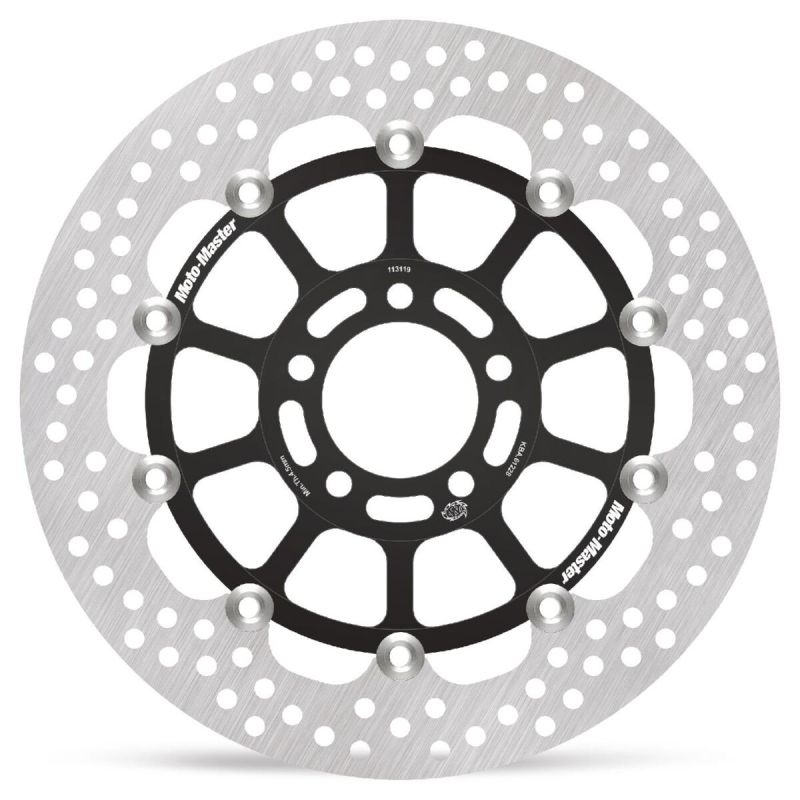 BRAKE ROTOR FLOATING HALO ROUND BLACK - 17101739