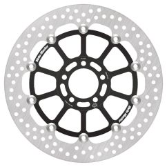 BRAKE ROTOR FLOATING HALO ROUND BLACK - 17101740