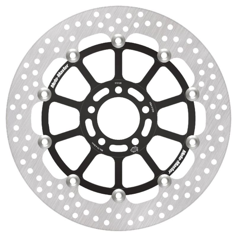 BRAKE ROTOR FLOATING HALO ROUND BLACK - 17101740