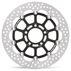 BRAKE ROTOR FLOATING HALO ROUND BLACK - 17101745
