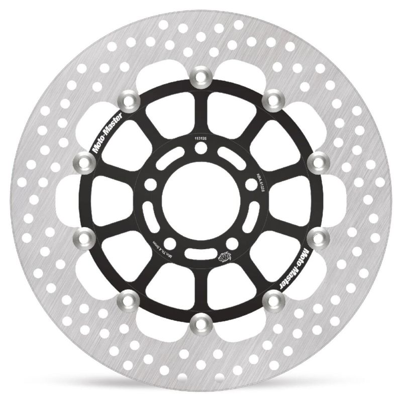 BRAKE ROTOR FLOATING HALO ROUND BLACK - 17101746