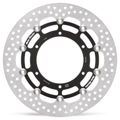 BRAKE ROTOR FLOATING HALO ROUND BLACK - 17101749