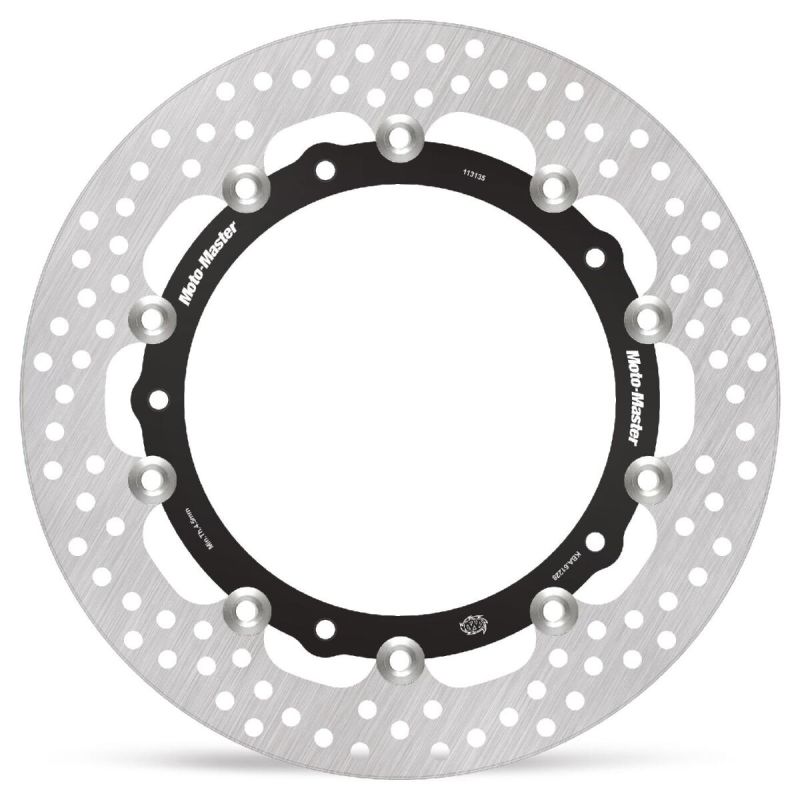 BRAKE ROTOR FLOATING HALO ROUND BLACK - 17101751