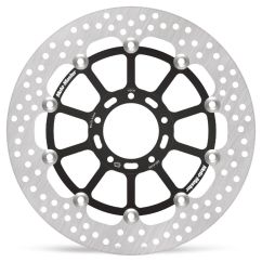 BRAKE ROTOR FLOATING HALO ROUND BLACK - 17101754