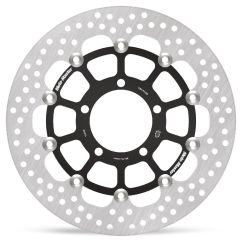 BRAKE ROTOR FLOATING HALO ROUND BLACK - 17102354