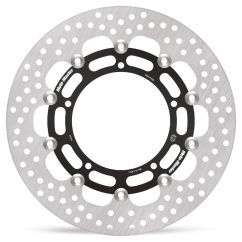 BRAKE ROTOR FLOATING HALO ROUND BLACK - 17102355
