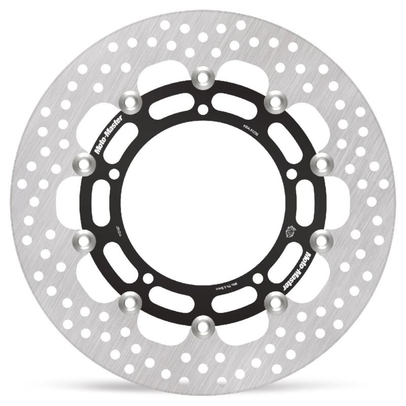 BRAKE ROTOR FLOATING HALO ROUND BLACK - 17102355