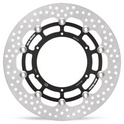 BRAKE ROTOR FLOATING HALO ROUND BLACK - 17102517