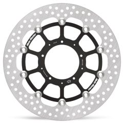 BRAKE ROTOR FLOATING HALO ROUND BLACK - 17103022