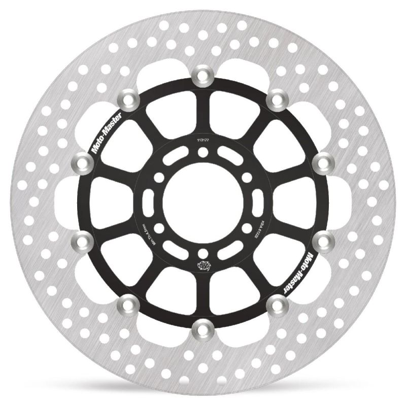 BRAKE ROTOR FLOATING HALO ROUND BLACK - 17103203
