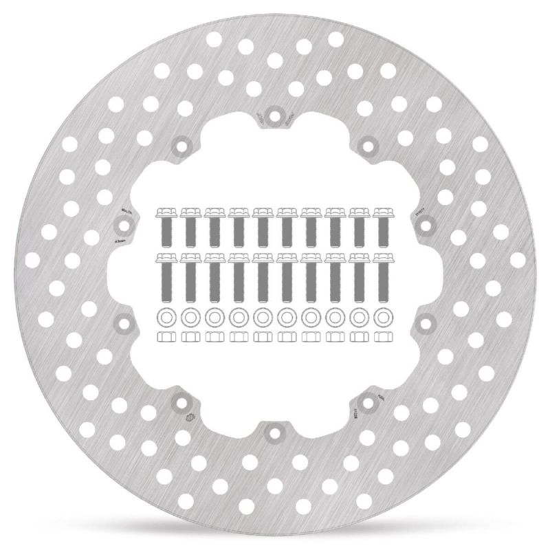 BRAKE ROTOR FLOATING HALO ROUND NATURAL - 17103240