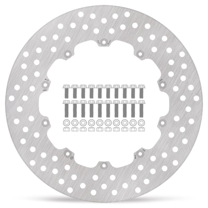 BRAKE ROTOR FLOATING HALO ROUND NATURAL - 17103241