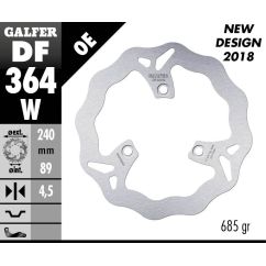 BRAKE ROTOR FIXED WAVE - 17104087