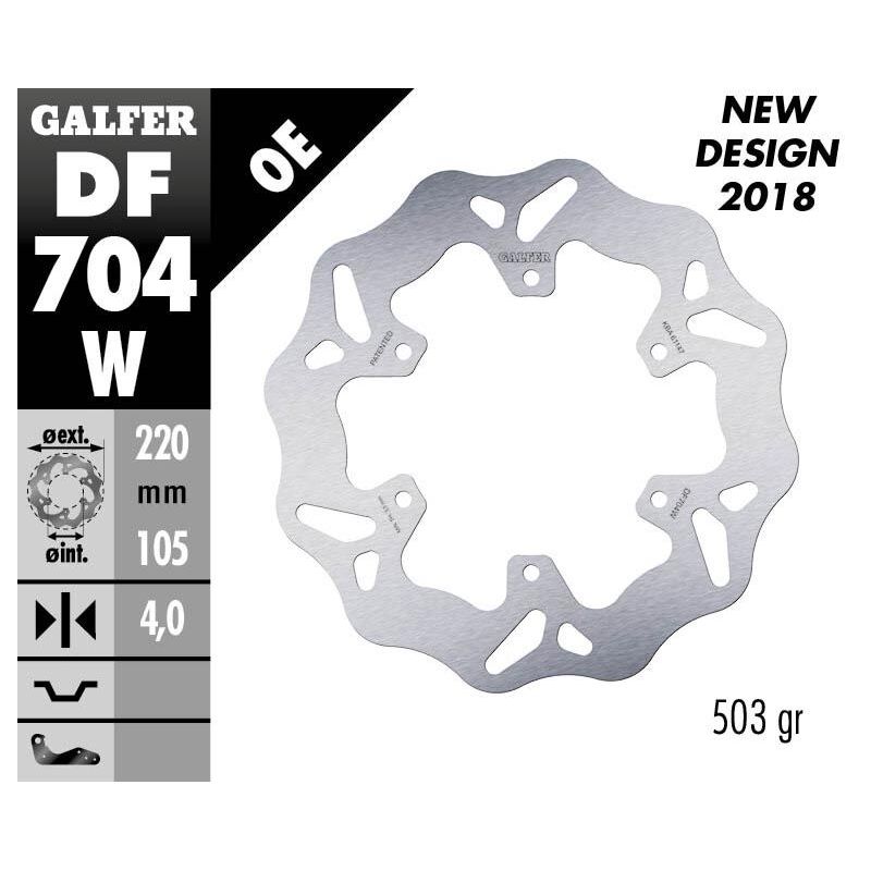 BRAKE ROTOR FIXED WAVE - 17104091