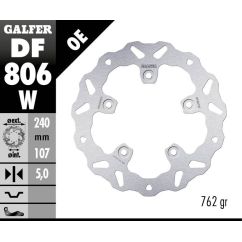 BRAKE ROTOR FIXED WAVE - 17104103