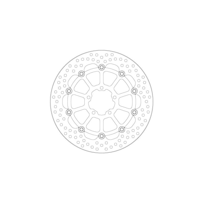 BRAKE ROTOR FLOATING HALO - 17104878