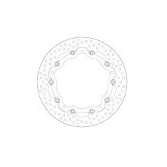 BRAKE ROTOR FLOATING HALO - 17104880