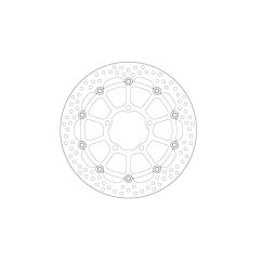 BRAKE ROTOR FLOATING HALO - 17104881