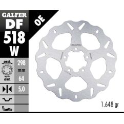 BRAKE ROTOR FIXED WAVE - 17104241