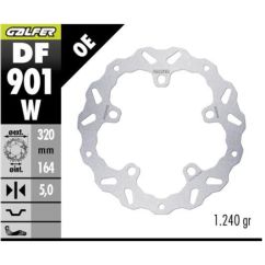 BRAKE ROTOR FIXED WAVE - 17104855
