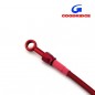 Durite Aviation 80cm ROUGE - Raccords ROUGE