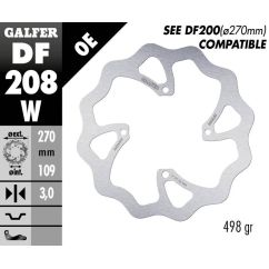 BRAKE ROTOR FIXED WAVE - 17111724