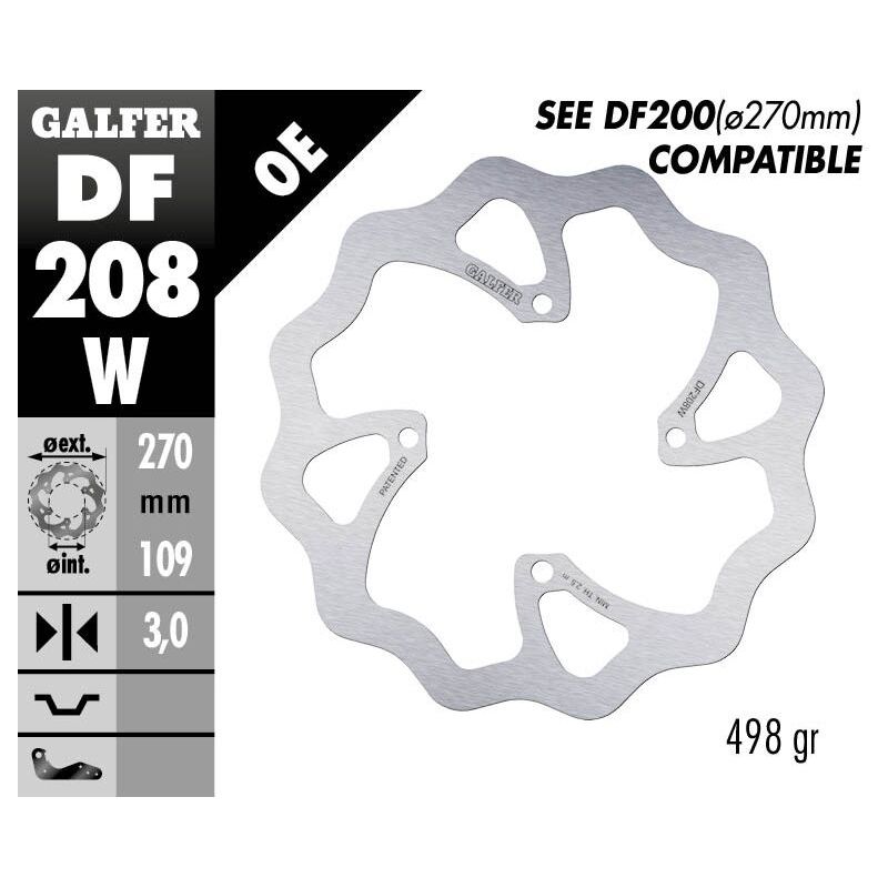 BRAKE ROTOR FIXED WAVE - 17111724