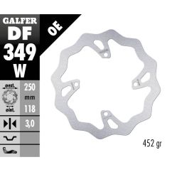 BRAKE ROTOR FIXED WAVE - 17111732