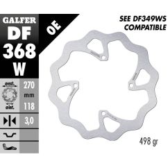 BRAKE ROTOR FIXED WAVE - 17111739