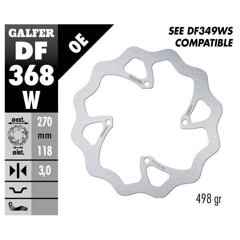BRAKE ROTOR FIXED WAVE - 17111739