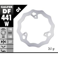 BRAKE ROTOR FIXED WAVE - 17111740