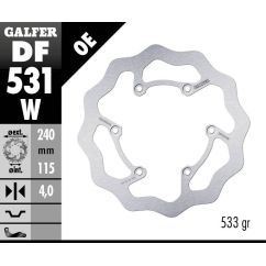 BRAKE ROTOR FIXED WAVE - 17111746