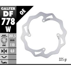 BRAKE ROTOR FIXED WAVE - 17111759
