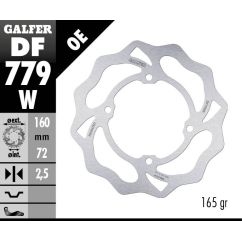 BRAKE ROTOR FIXED WAVE - 17111760