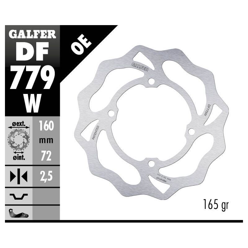 BRAKE ROTOR FIXED WAVE - 17111760