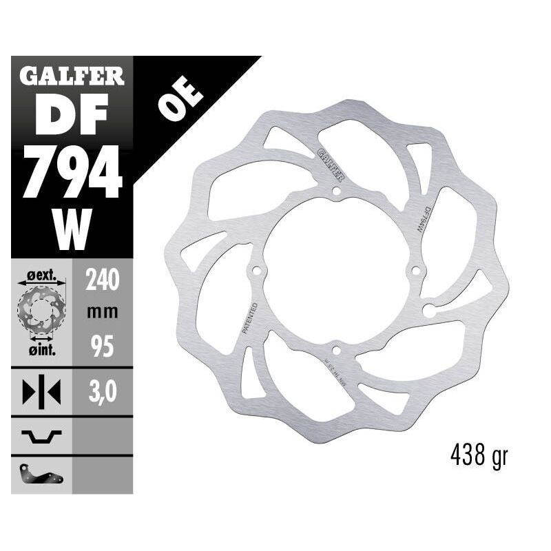 BRAKE ROTOR FIXED WAVE - 17111762