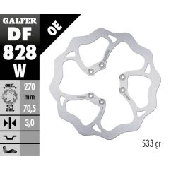 BRAKE ROTOR FIXED WAVE - 17111772