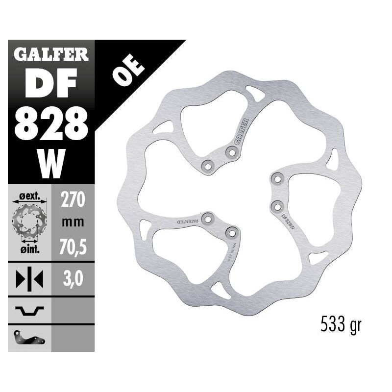 BRAKE ROTOR FIXED WAVE - 17111772