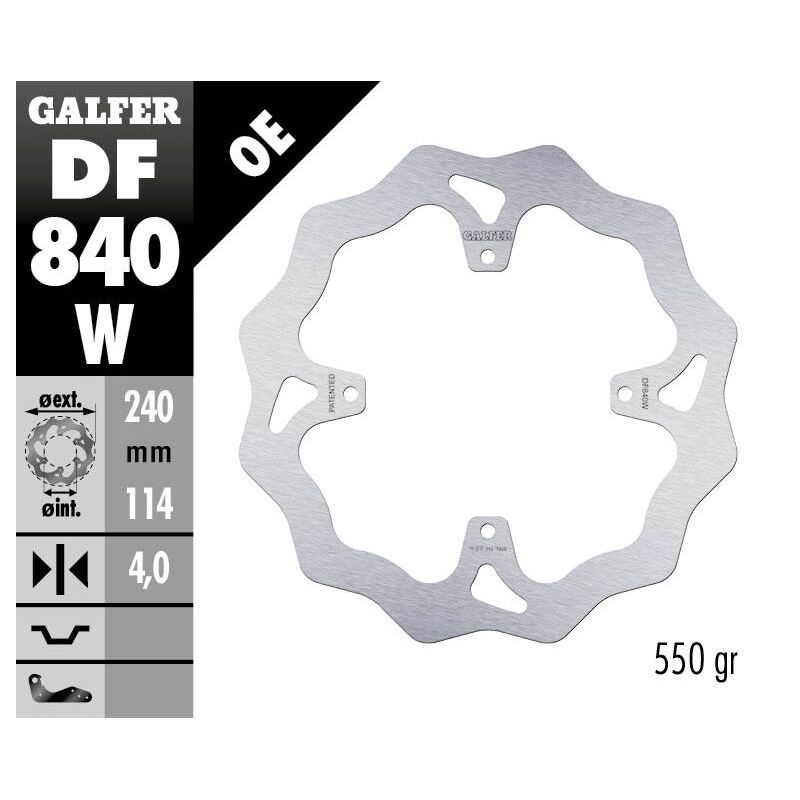 BRAKE ROTOR FIXED WAVE 240 - 17111779