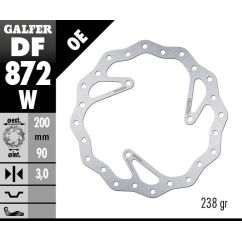 BRAKE ROTOR FIXED WAVE 200
